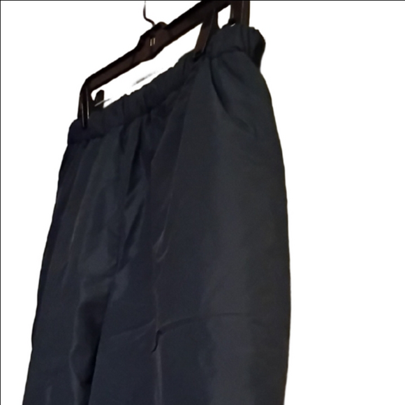 L.L. Bean Vintage Navy Blue Snowpants. Size Large. Nice Long Zippers. - Picture 3 of 11